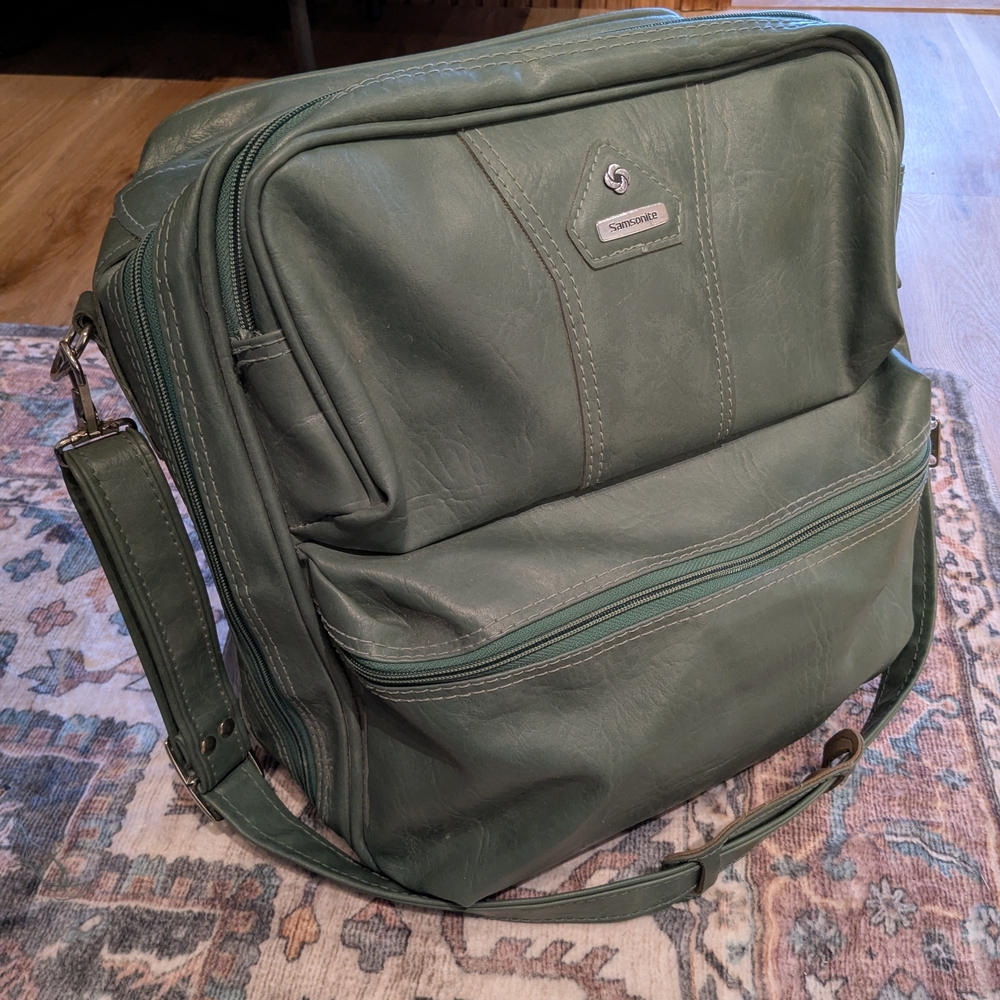 Samsonite Green Travel Bag